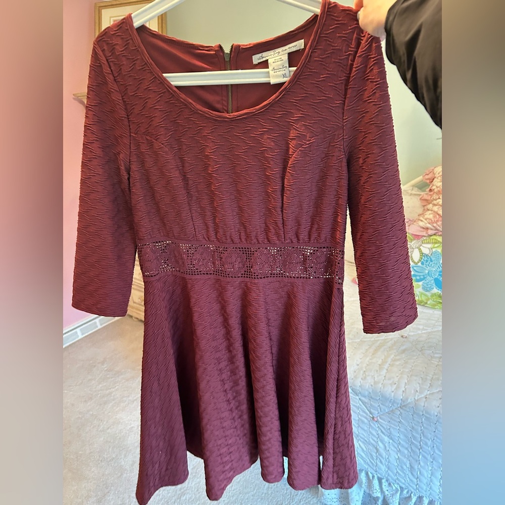Maroon American Rag dress